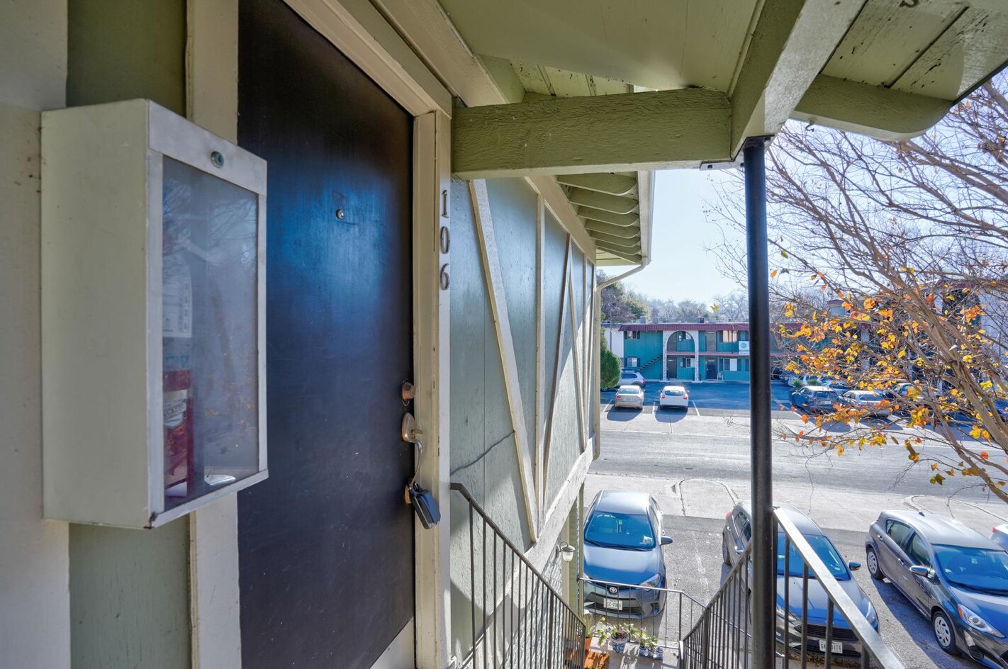 outside front door - 4306 Avenue A