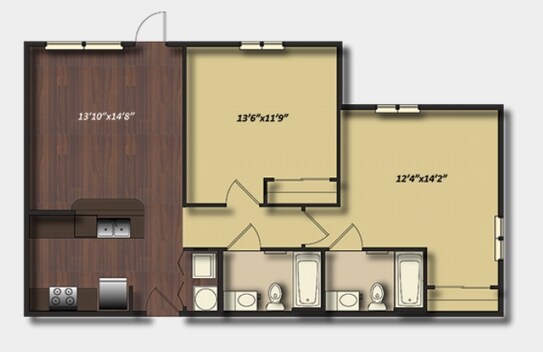 2BR/2BA - Campus Village at College Station