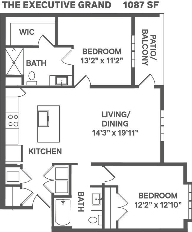 Floorplan - Alta25 Luxury Apartment Homes