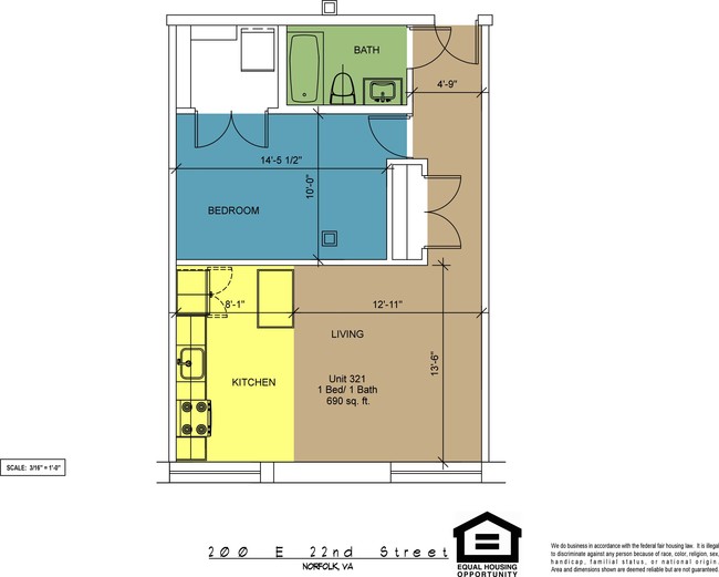 Floorplan - The Brightleaf Building