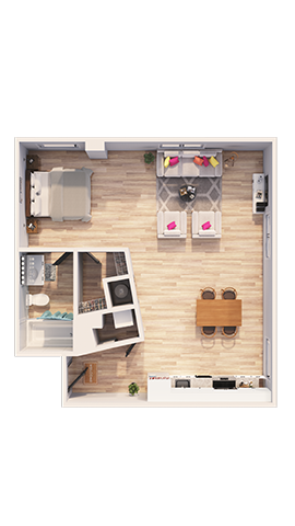 Floorplan - Roosevelt Lofts