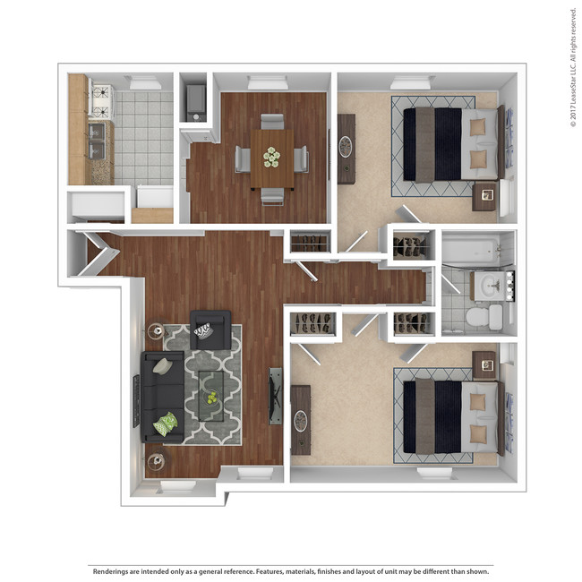 Floorplan - Park Raven Apartments