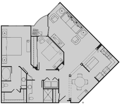 Floorplan - Tuscany Court Apartments