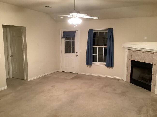 Living room (master bedroom on left) - 431 Firewood Dr