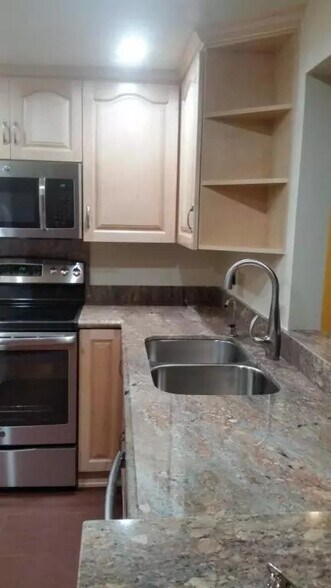 New granite counters - 12830 Burbank Blvd