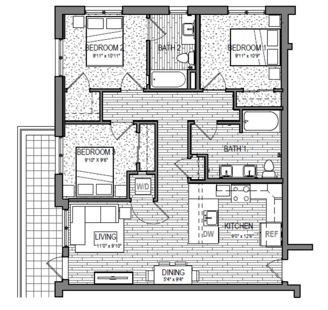 Floorplan - Zia Sunnyside