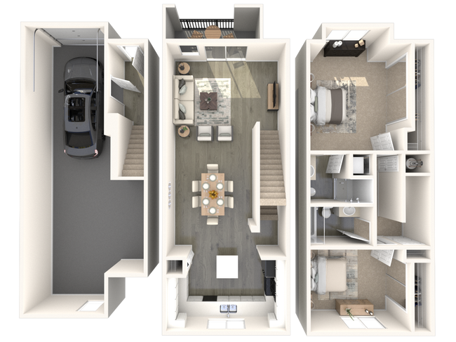 Floorplan - Palazzo Townhomes