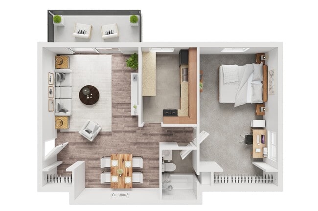 1 Bedroom Executive - Walker Manor
