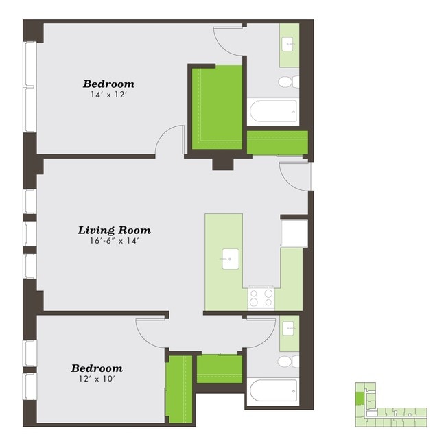 Floorplan - The Sutherland