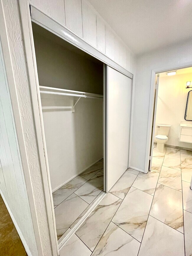 BIG CLOSET AREA LEADS TO BATHROOM - 42 W 6th Pl