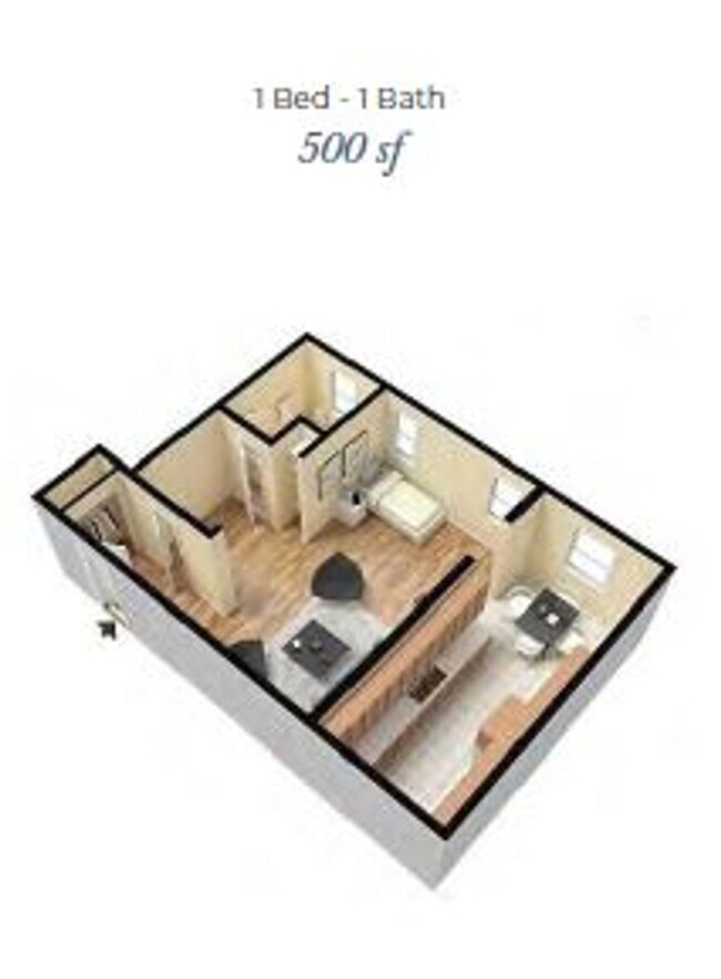 Floorplan - Gramercy Tower Apartments