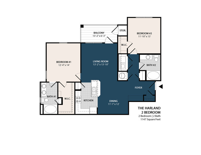 Floorplan - Sanctuary at Powell Place