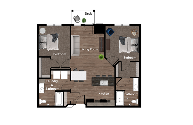 Floorplan - Vista Apartments