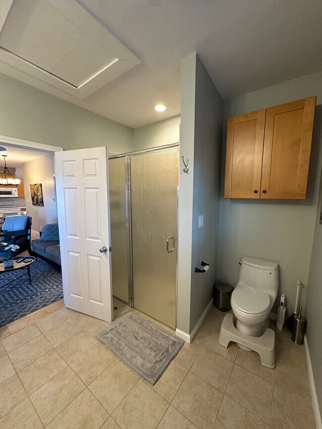 Bathroom off the living room - 4804 Friends School Rd