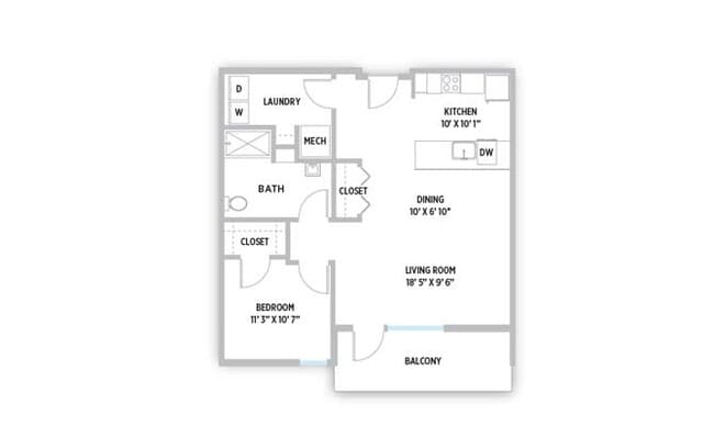 Floorplan - Icon at Gallerie