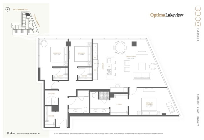 Floorplan - Optima Lakeview