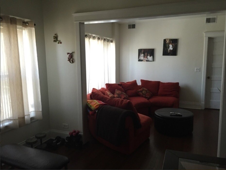 Dining Room looking into Living Room - 3600 S Wood St