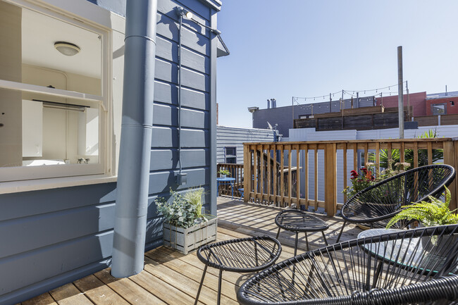 Deck of Dining Room - 452 Lyon Street