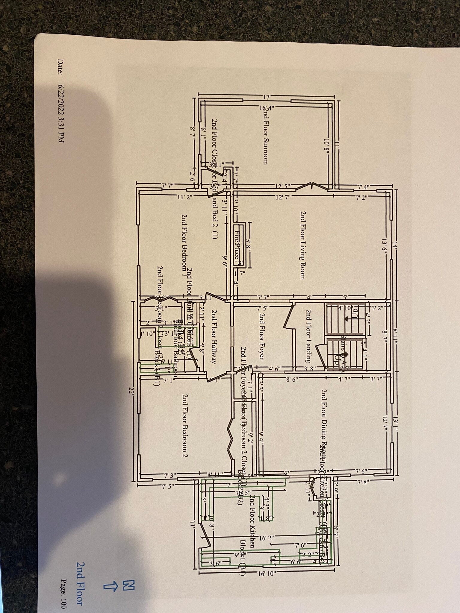 Floor plan - 1108 S Busey Ave