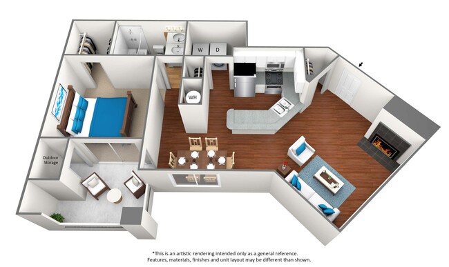 Floorplan - University Ridge Apartments