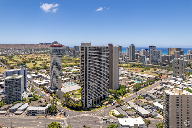 Aerial Photo - Iolani Court Plaza