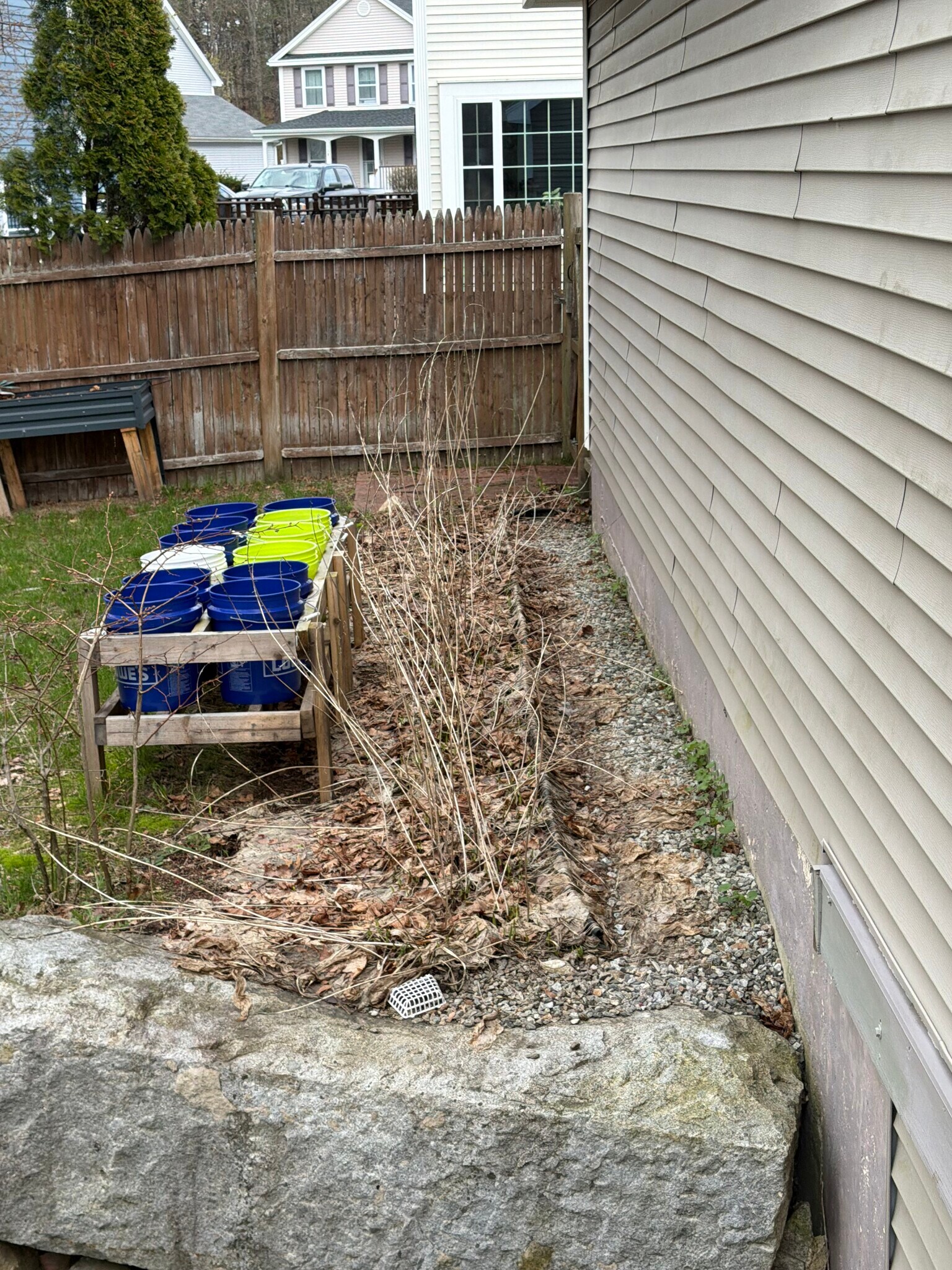 Outdoor raised garden beds - 207 Pasture Dr