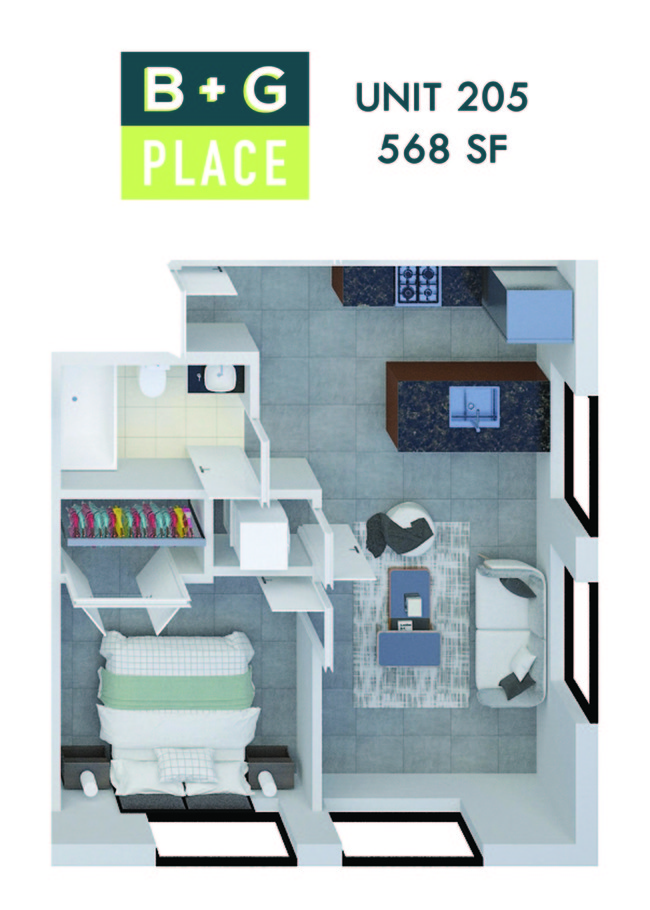 Floorplan - B+G Place