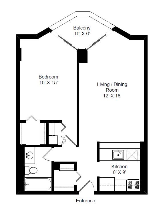 Floorplan - Atrium at Old Town Park