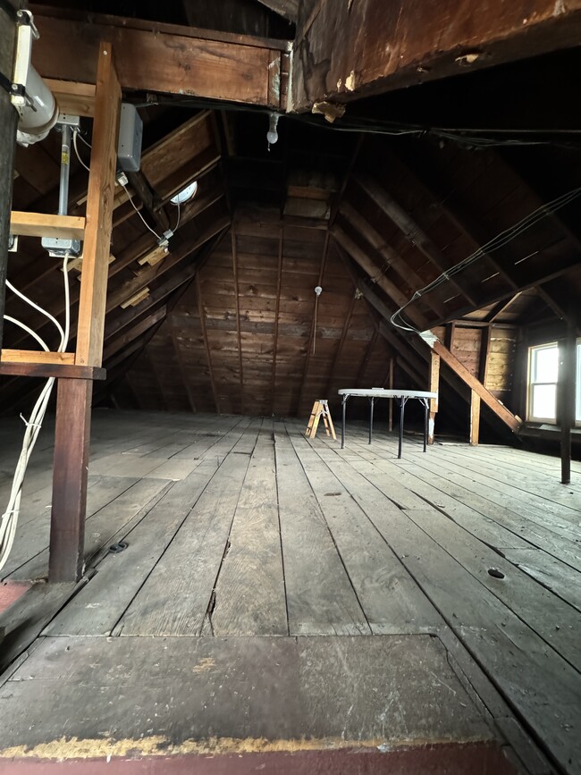 Unfinished Loft Area - 951 Oxford St