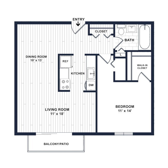 Floorplan - The Oaks Apartments