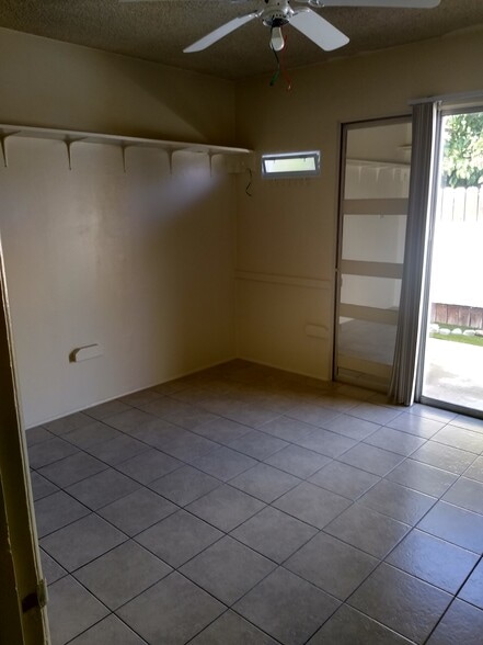 Br #1 - has window + slider to patio - sunny - 1843 E Palmyra Ave