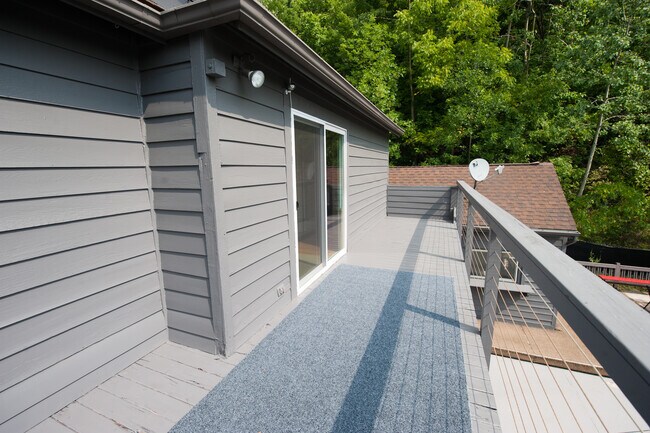 Deck #3 with access from Primary Bedroom - 260 Hogan Rd