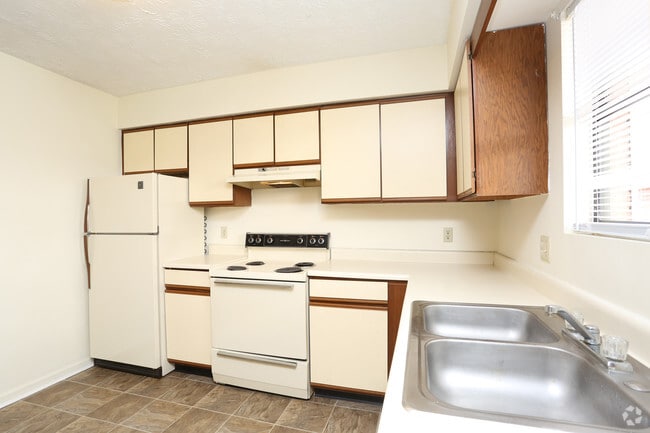 02 1BR, 1BA - 525 SF Expanded Kitchen - Kitchen - Gibson Lane Apartments