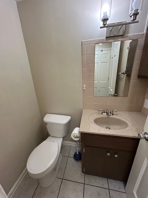 1/2 bath - first floor - 879 Camelia St NW