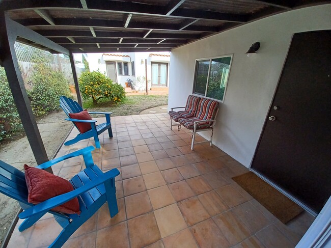 Private patio. - 3125 Curts Ave