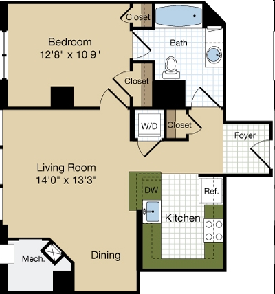 Chaucer - Parc Rosslyn Apartments