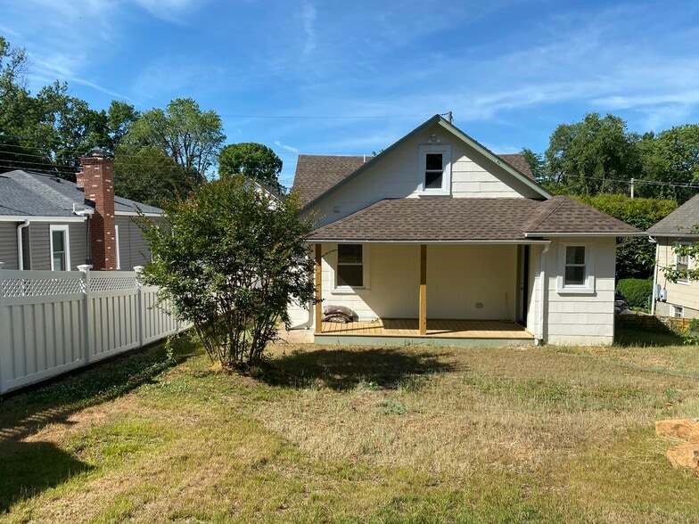 Back of house - 613 Blenheim Ave