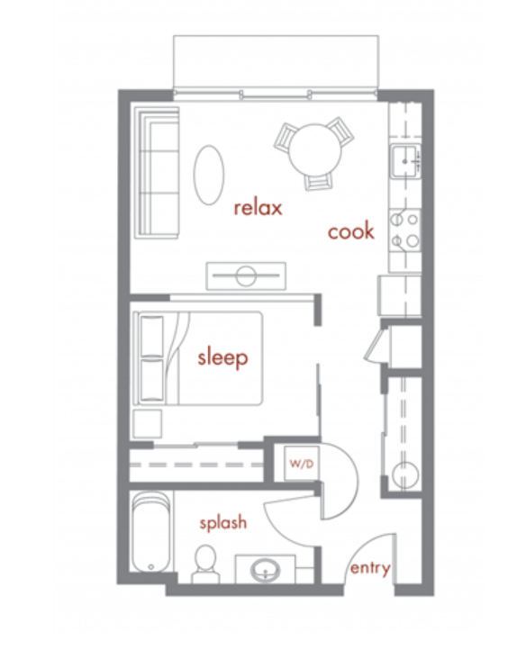 Floorplan - Tivalli Apartments