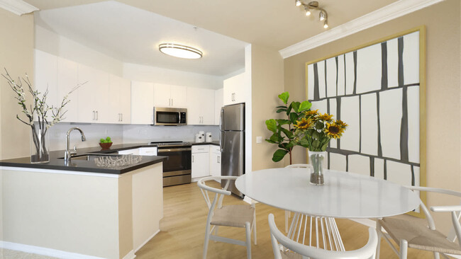 Kitchen with Stainless Steel Appliances - City Pointe