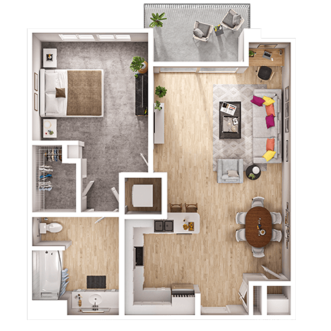 Floorplan - The Guild North Hollywood