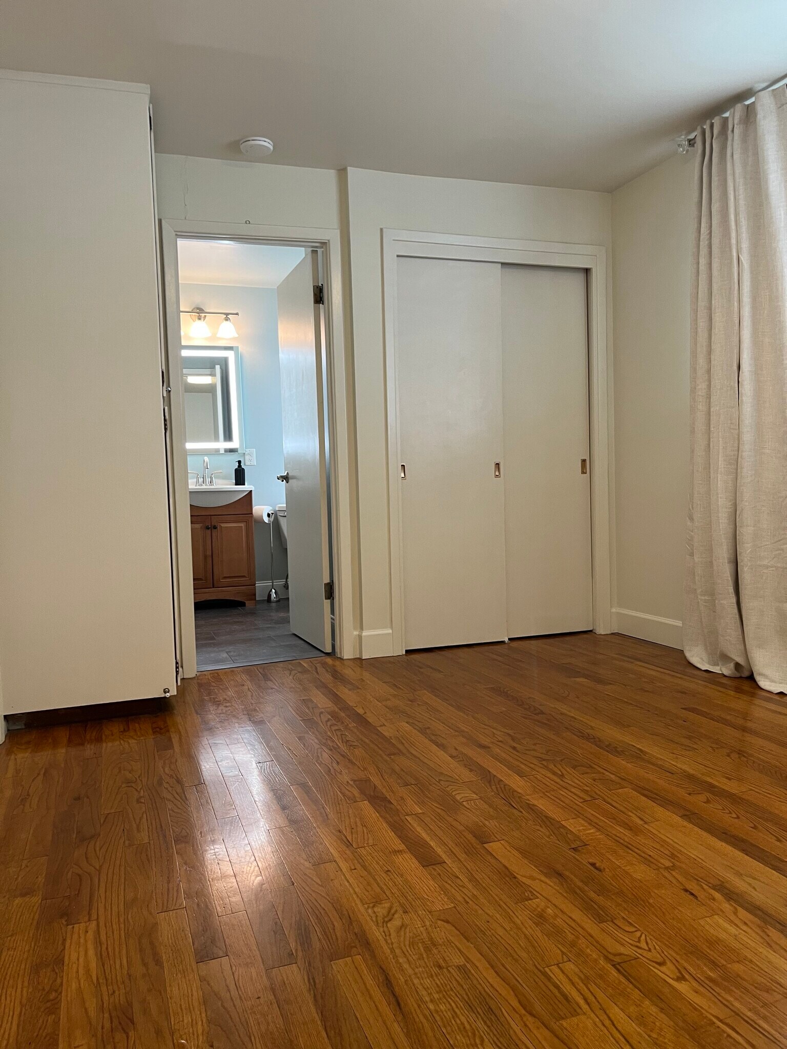 Linen Closet on left, Clothing Closet on right - 723 K St SE