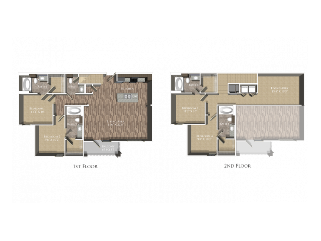 Floorplan - The Legacy at Baton Rouge