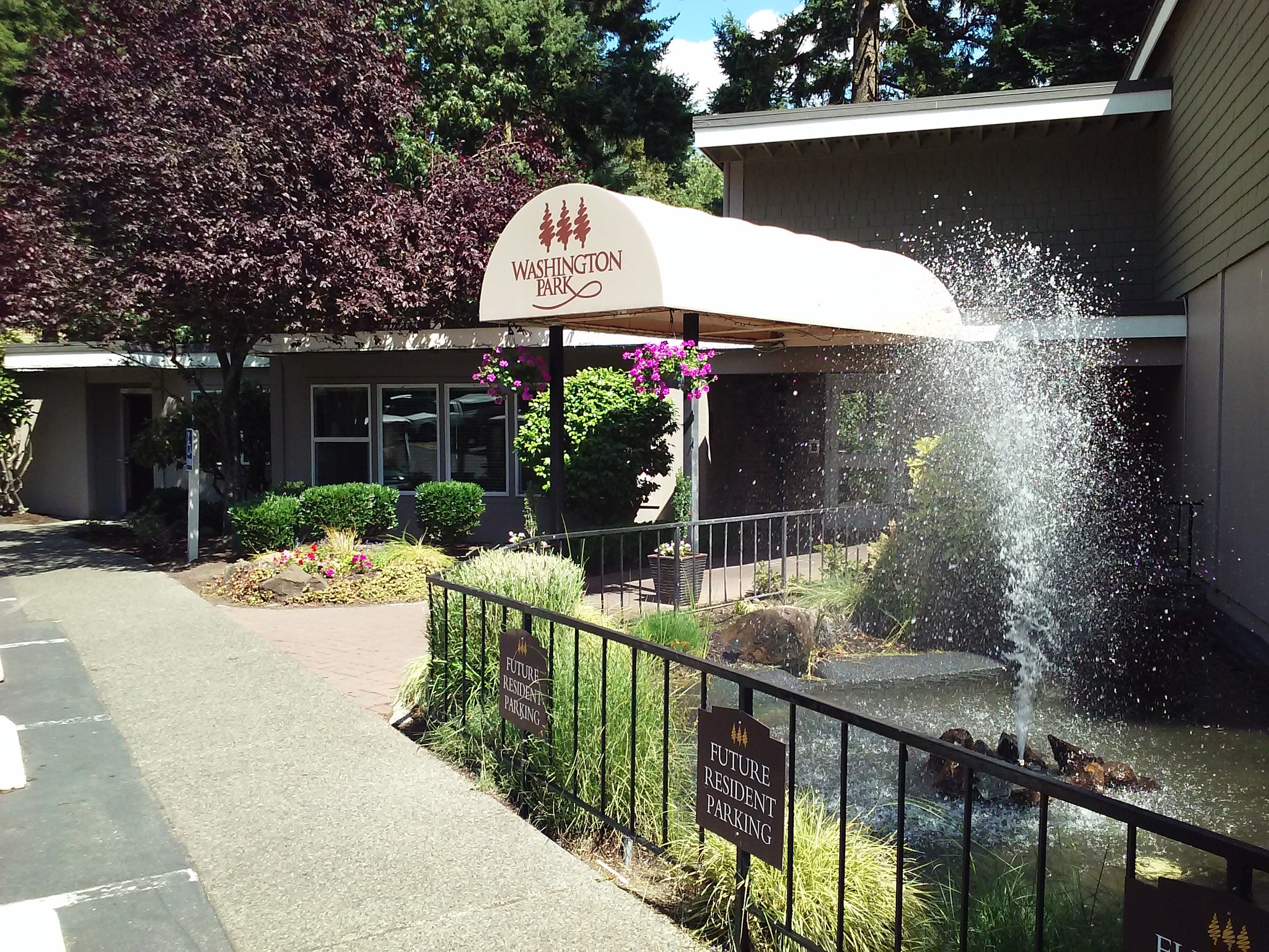 Entrance - Washington Park Apartments