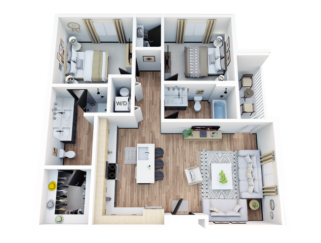 Floorplan - Banyan on Washington