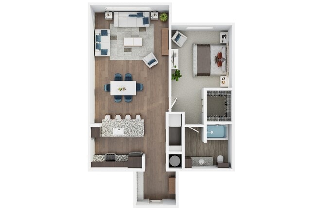 Floorplan - Town Center Lofts