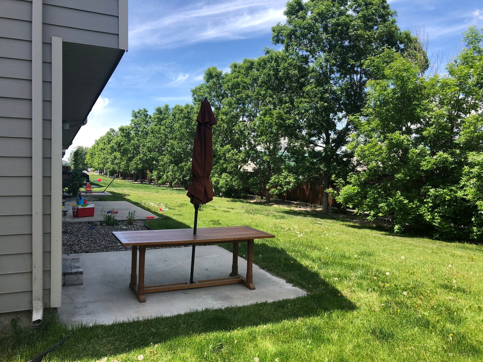 LANDSCAPED BACK YARD AND PATIO - 469 W Shore Dr