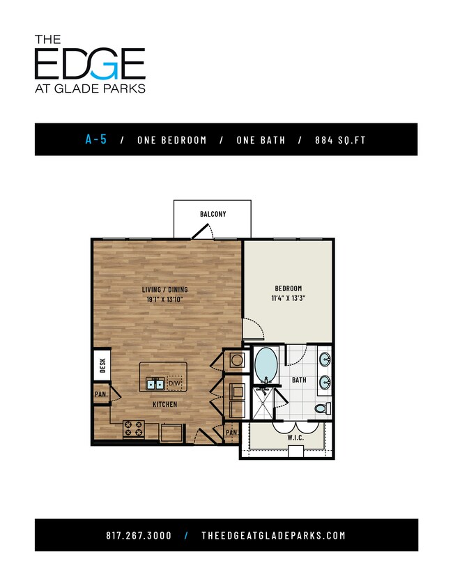 Floorplan - The Edge at Glade Parks