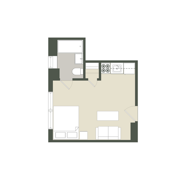 Floorplan - 420 W. Melrose St.