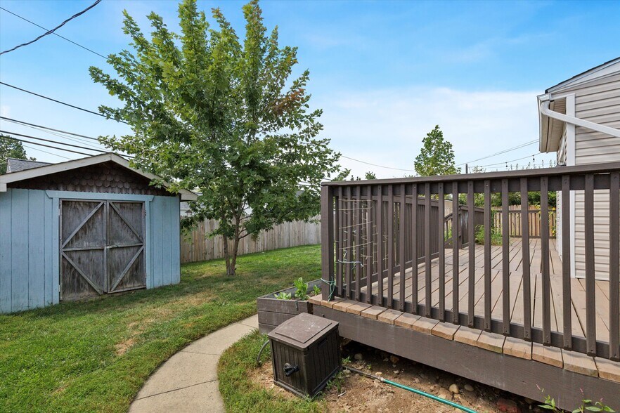 Backyard - 404 Exton Rd
