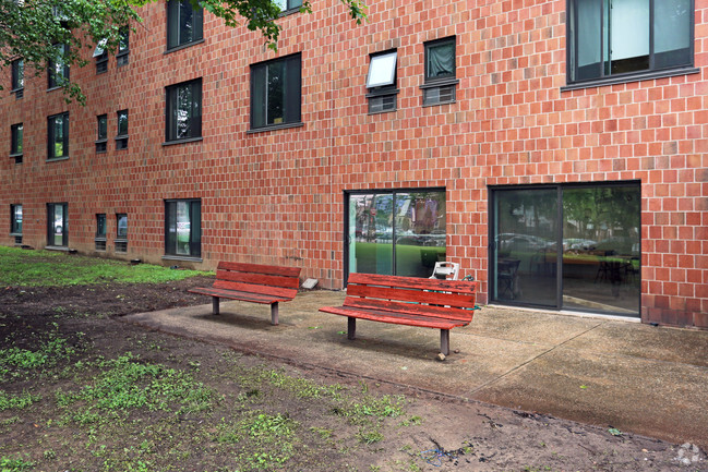 Patio - Guild House West 62+ Senior Apartments